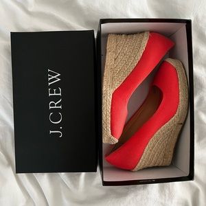 (Worn once) Seville Espadrille Wedges